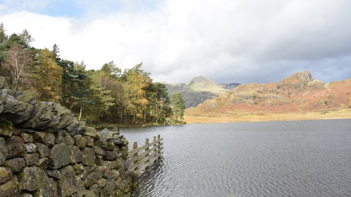 View of Blea Tarn in Eskdale and Duddon Valley, Lake District